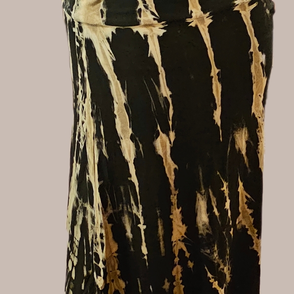 TIE DYE Rayon Stretchy Long Flare Skirt-**4 Colors Avail*** NEW OS - Picture 8 of 9